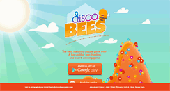 Desktop Screenshot of discobeesgame.com
